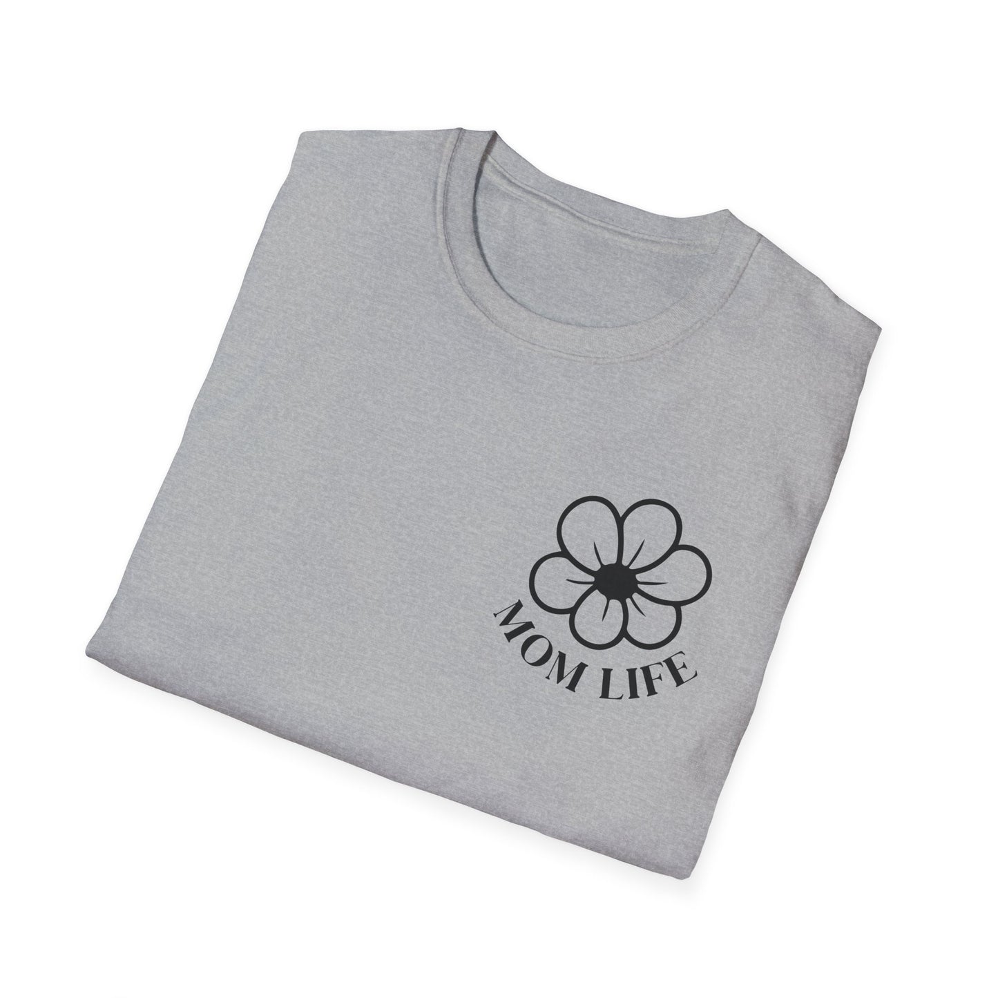 Mom Life Floral Tee — "I Used to Be Cool Now I Just Argue with Miniature Versions of Myself"