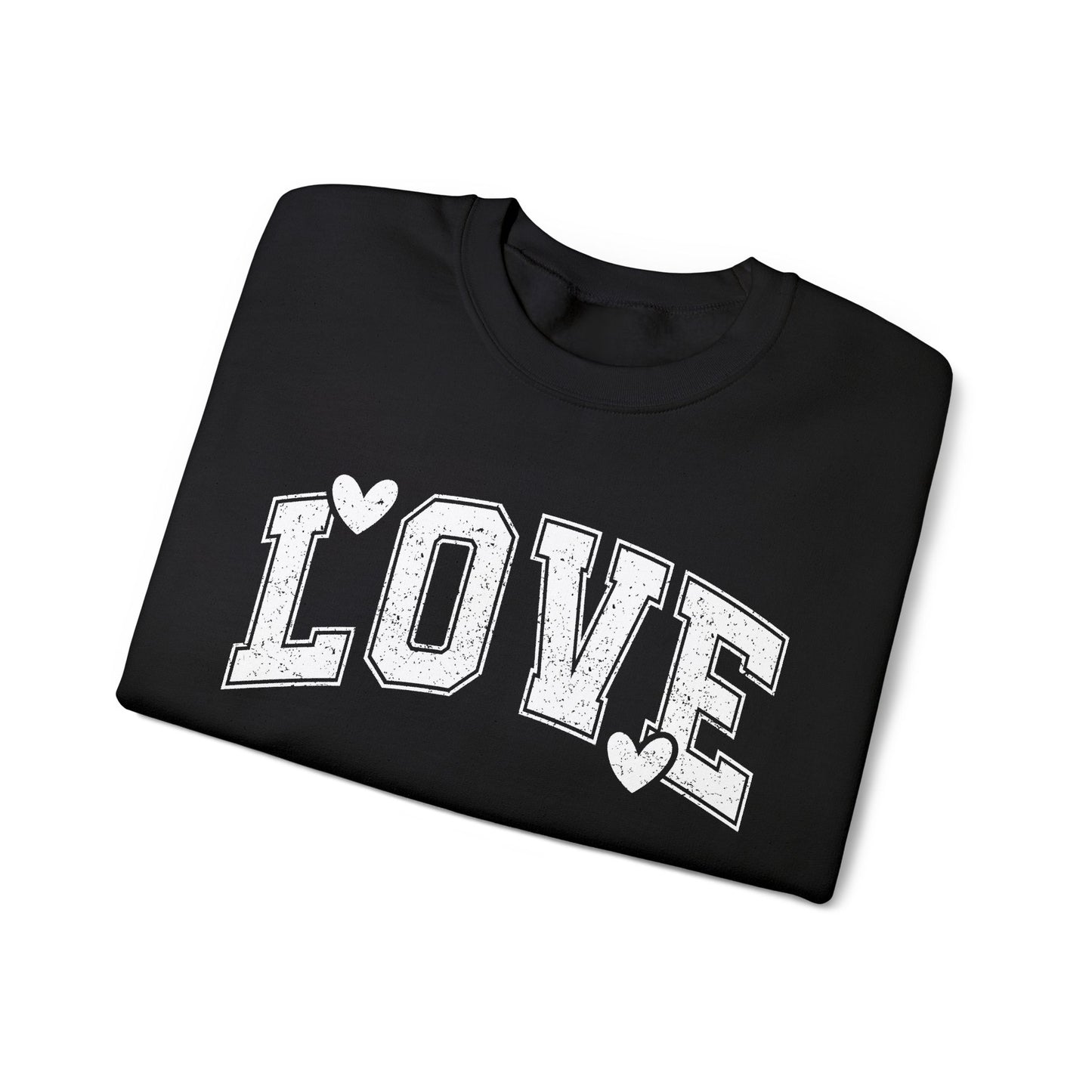 Love Printed Crewneck Sweatshirt