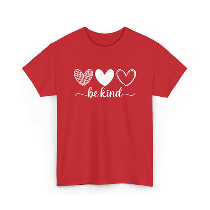 Be Kind Hearts Tee — Positive Message Graphic T-Shirt