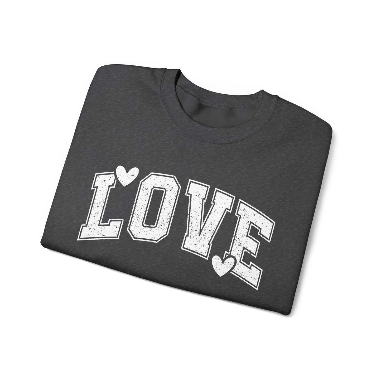 Love Printed Crewneck Sweatshirt