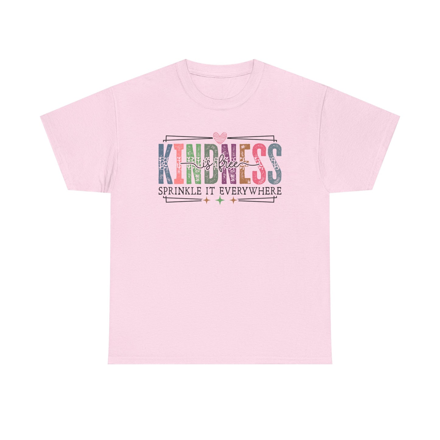 Kindness is Free Tee | Sprinkle it Everywhere | Positivity Tshirt