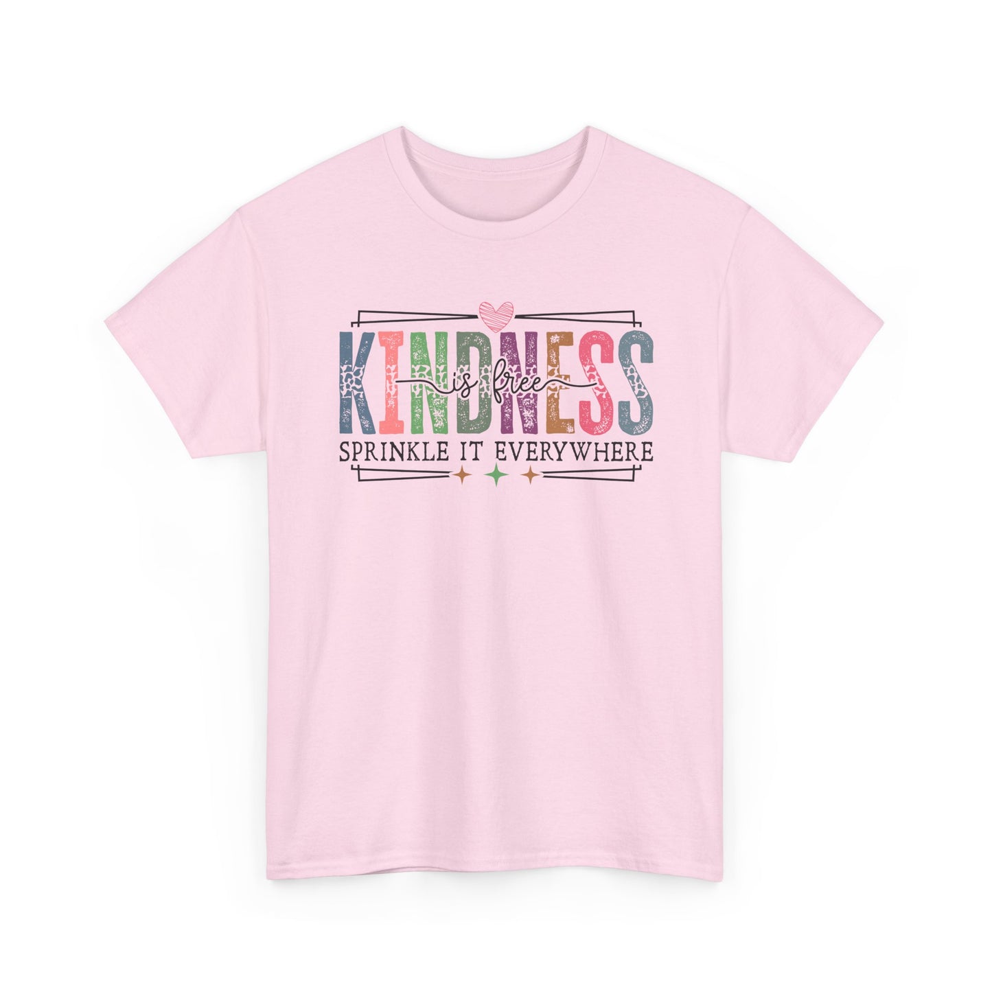Kindness is Free Tee | Sprinkle it Everywhere | Positivity Tshirt
