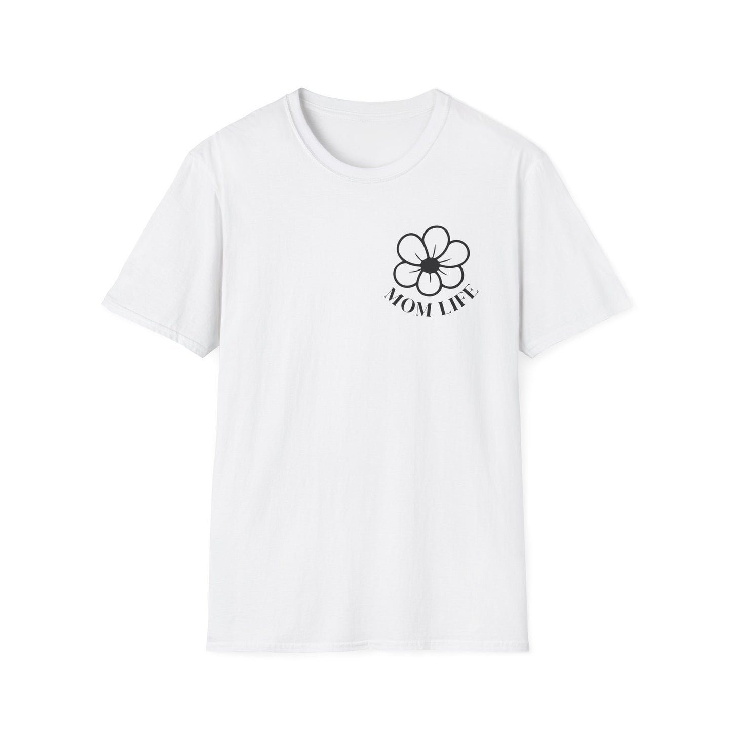 Mom Life Floral Tee — "I Used to Be Cool Now I Just Argue with Miniature Versions of Myself"