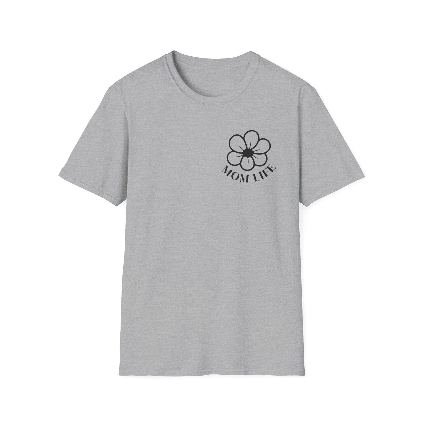 Mom Life Floral Tee — "I Used to Be Cool Now I Just Argue with Miniature Versions of Myself"