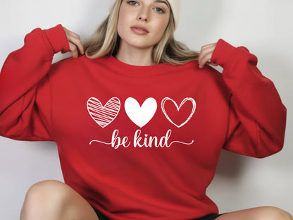 BE KIND  Heavy Blend™ Crewneck Sweatshirt