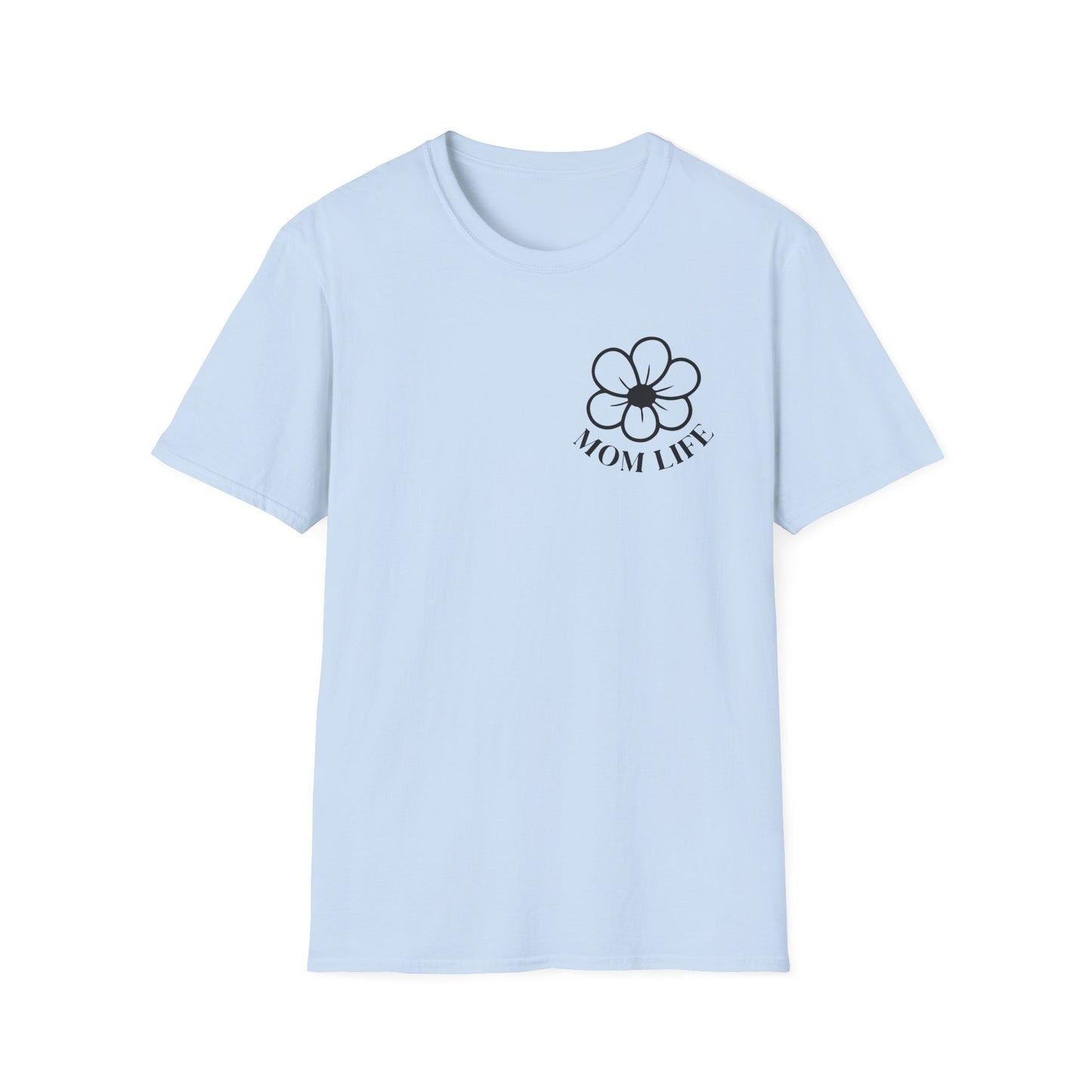 Mom Life Floral Tee — "I Used to Be Cool Now I Just Argue with Miniature Versions of Myself"