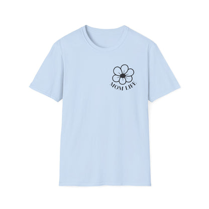 Mom Life Floral Tee — "I Used to Be Cool Now I Just Argue with Miniature Versions of Myself"