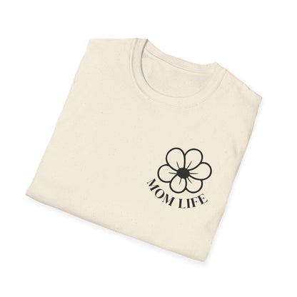 Mom Life Floral Tee — "I Used to Be Cool Now I Just Argue with Miniature Versions of Myself"