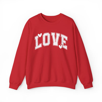 Love Printed Crewneck Sweatshirt