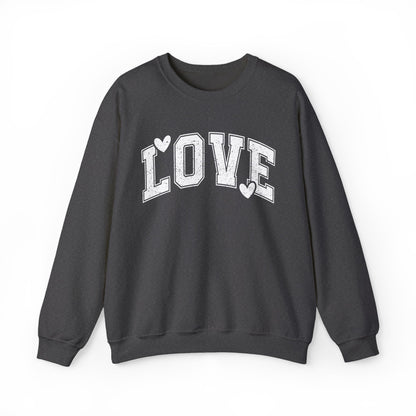 Love Printed Crewneck Sweatshirt