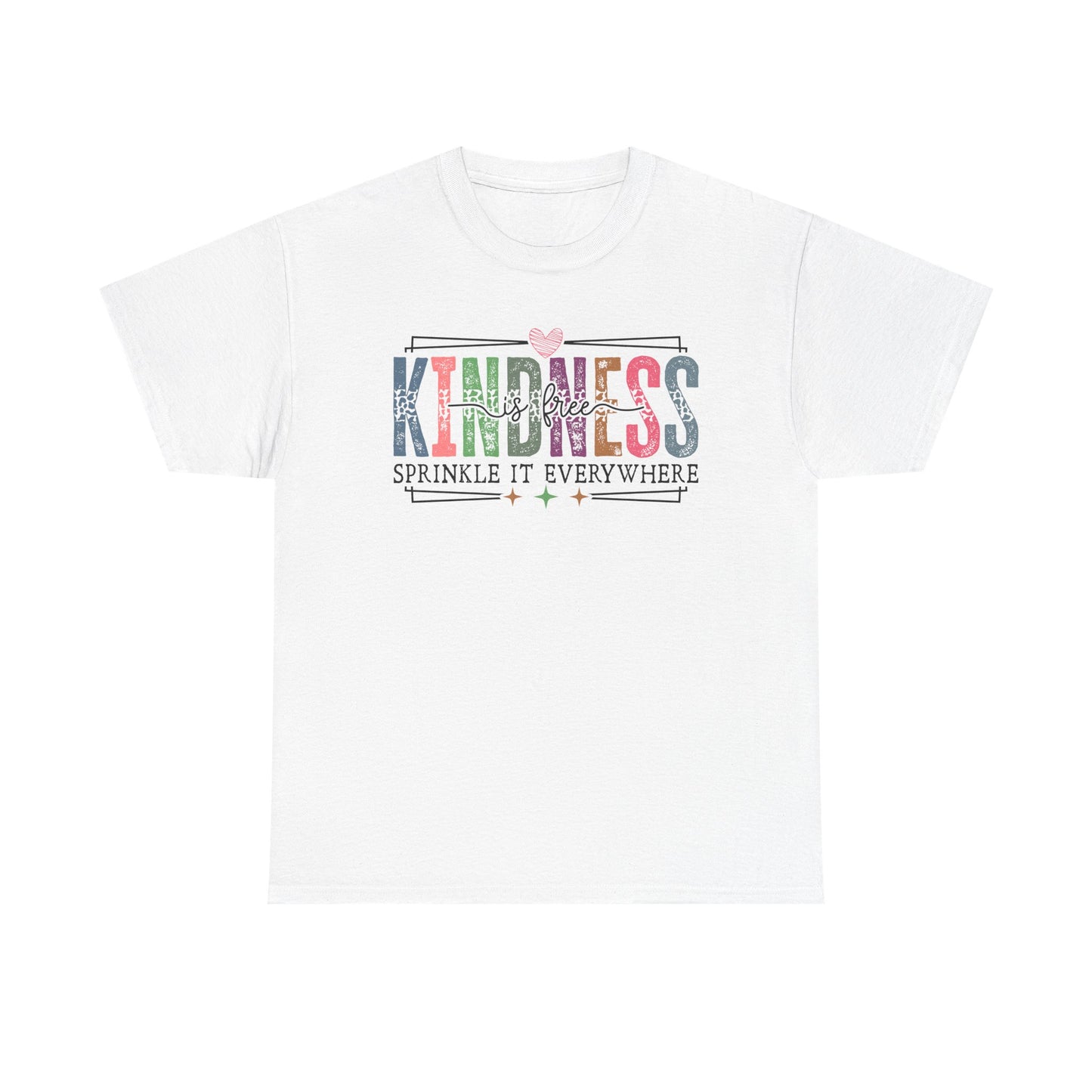 Kindness is Free Tee | Sprinkle it Everywhere | Positivity Tshirt