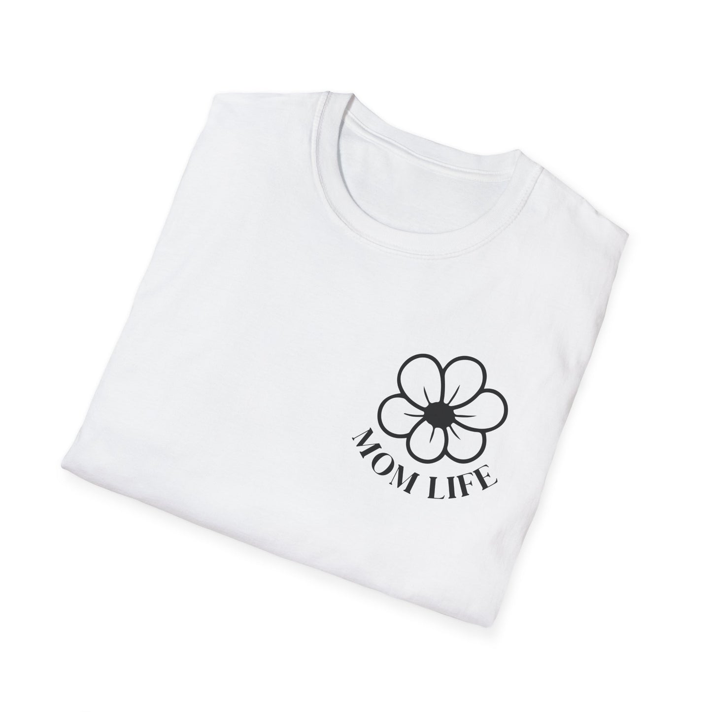 Mom Life Floral Tee — "I Used to Be Cool Now I Just Argue with Miniature Versions of Myself"