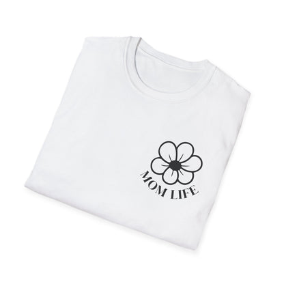 Mom Life Floral Tee — "I Used to Be Cool Now I Just Argue with Miniature Versions of Myself"