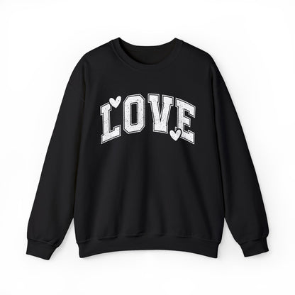 Love Printed Crewneck Sweatshirt