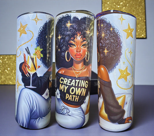 Creating My Own Path Graphic Tumbler