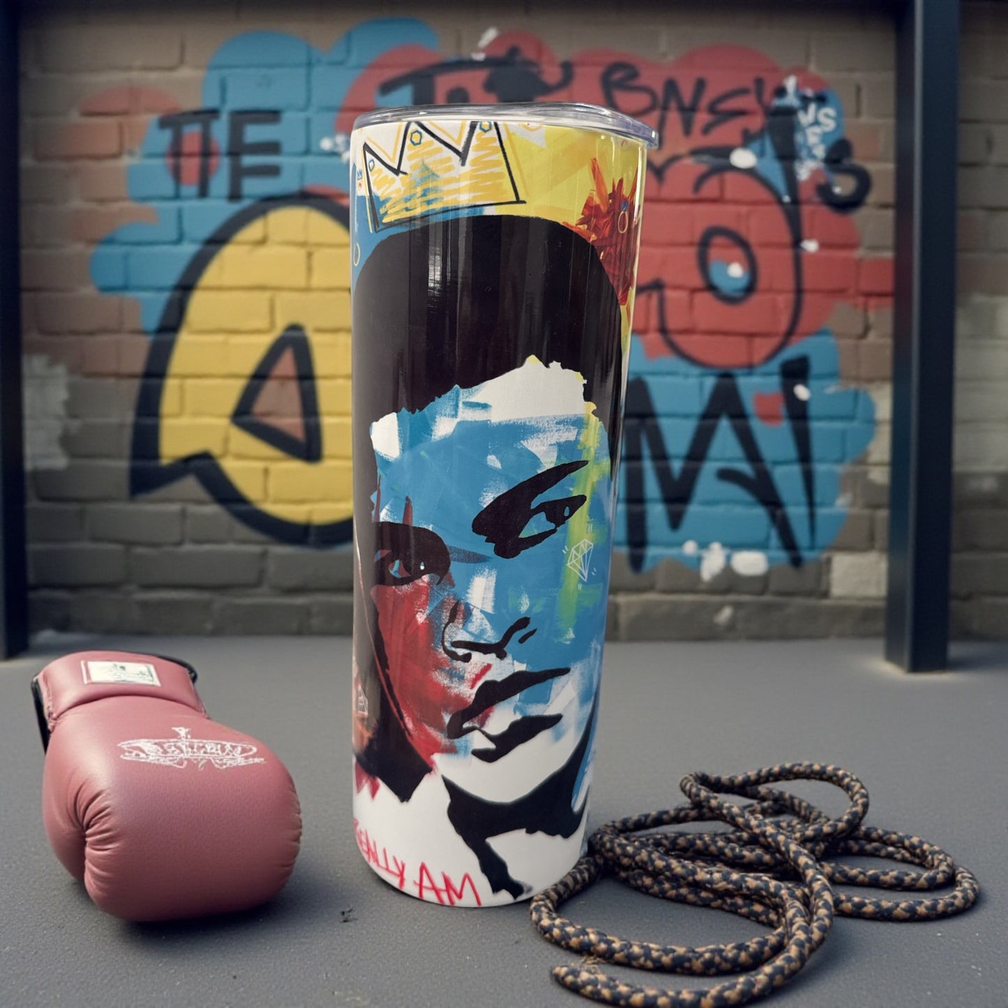Mohammad ALI Graphic Tumbler