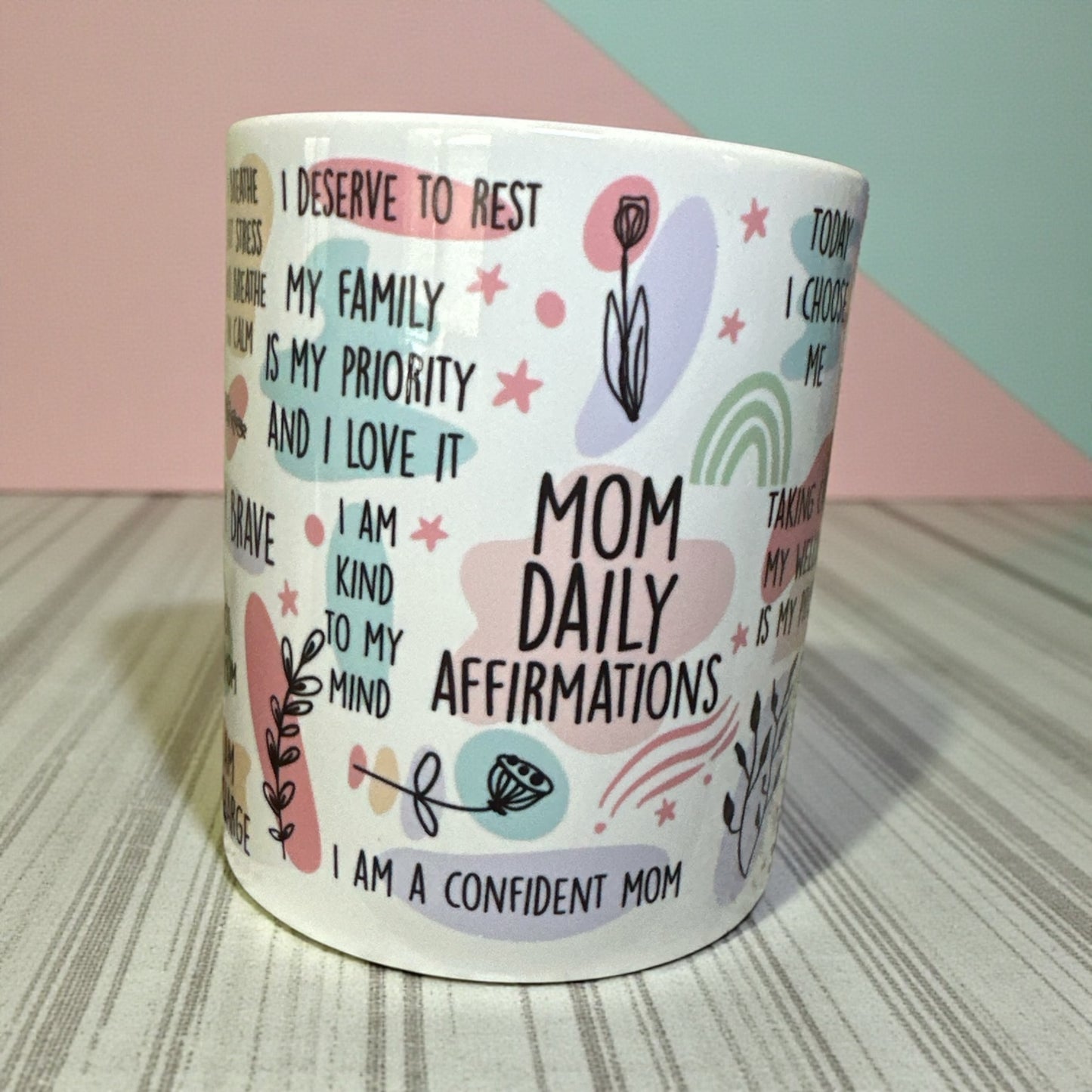 Mom Daily Affirmations Mug