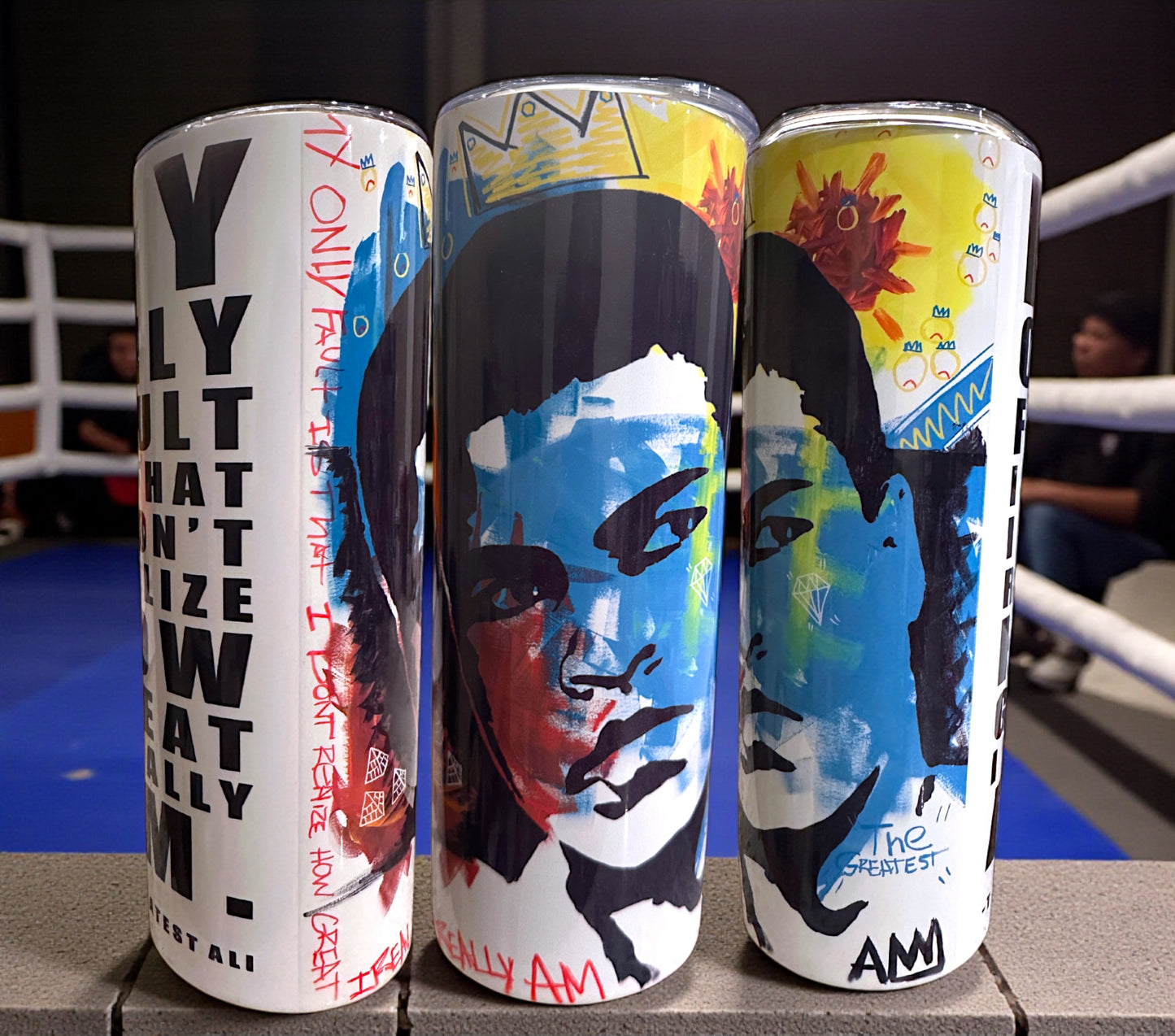 Mohammad ALI Graphic Tumbler