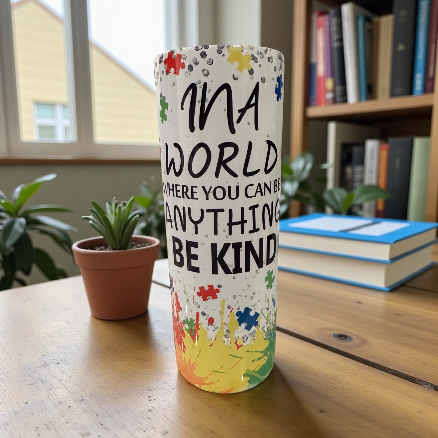 I Love Someone with AUTISM Tumbler