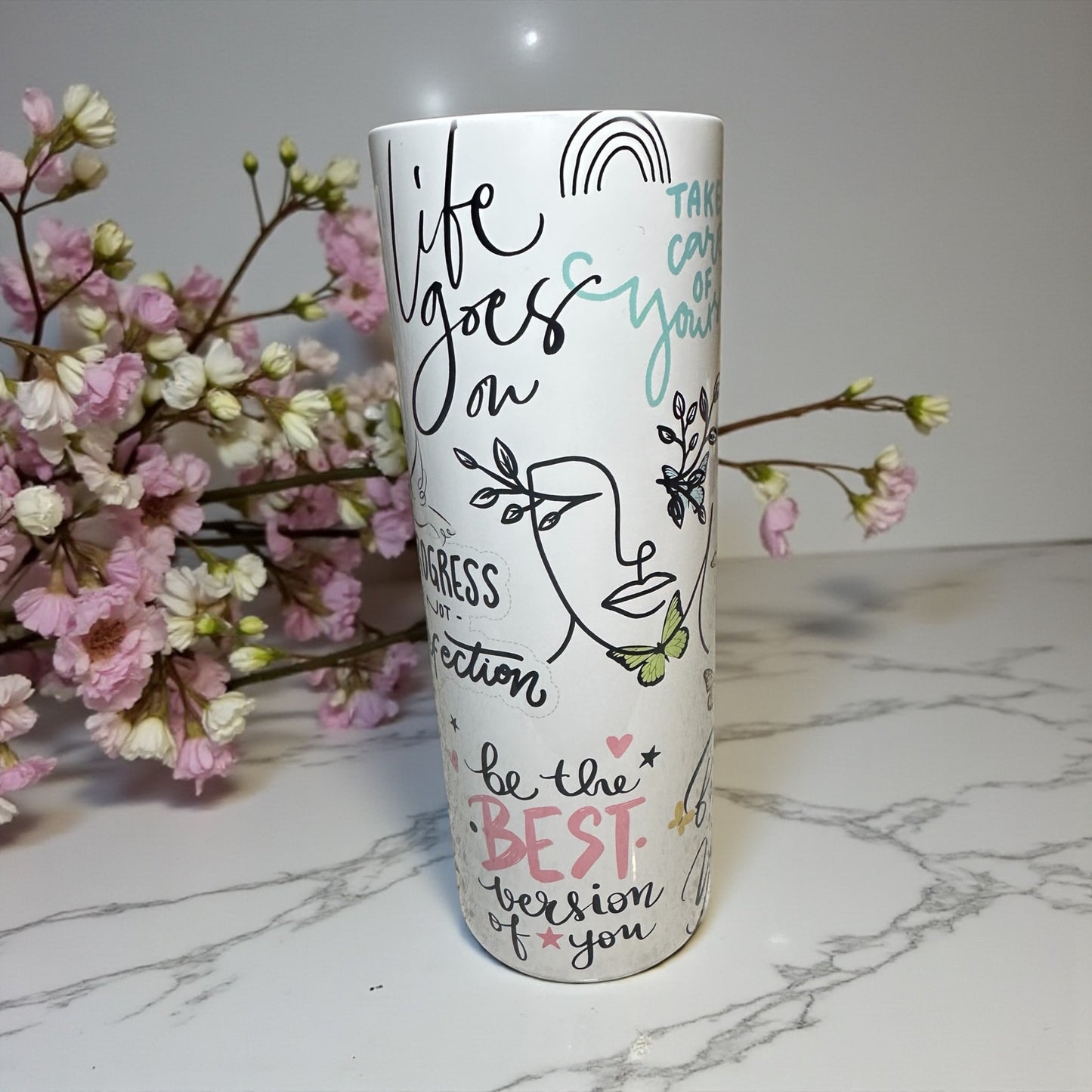 Positive Affirmations Tumbler