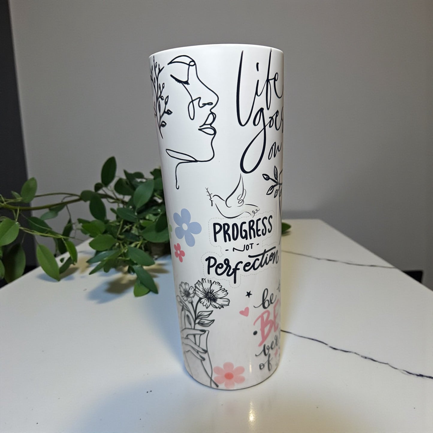 Positive Affirmations Tumbler