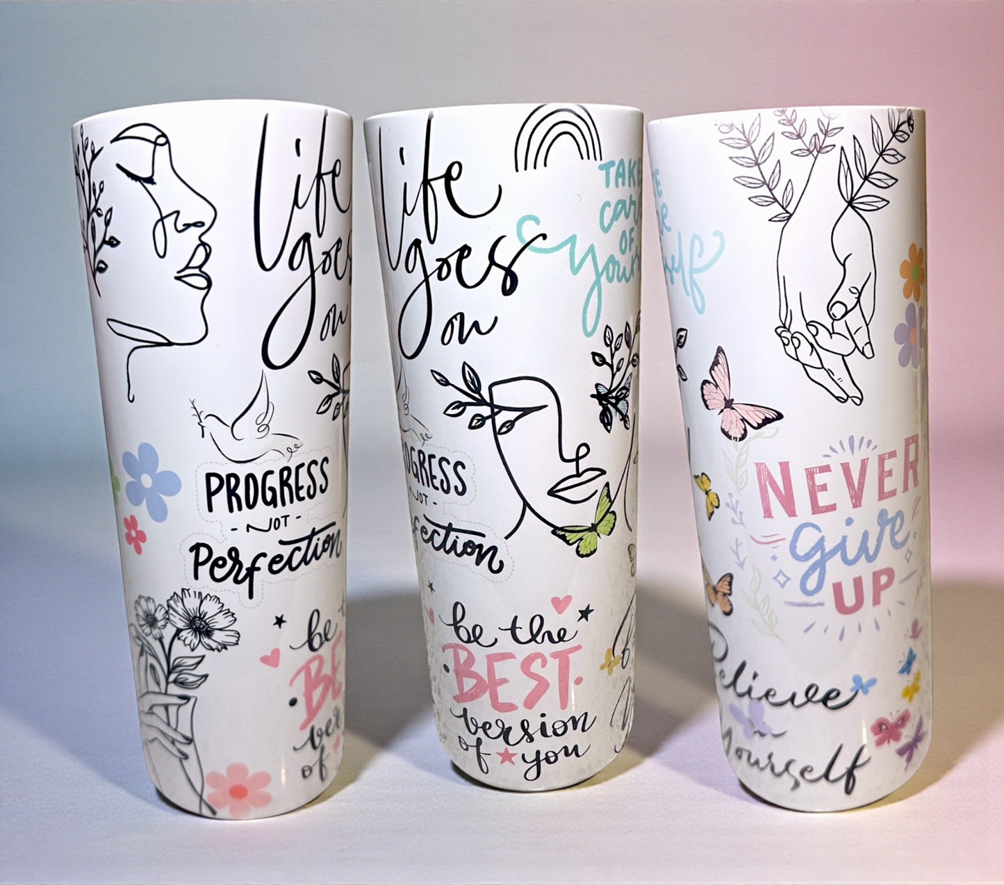 Positive Affirmations Tumbler